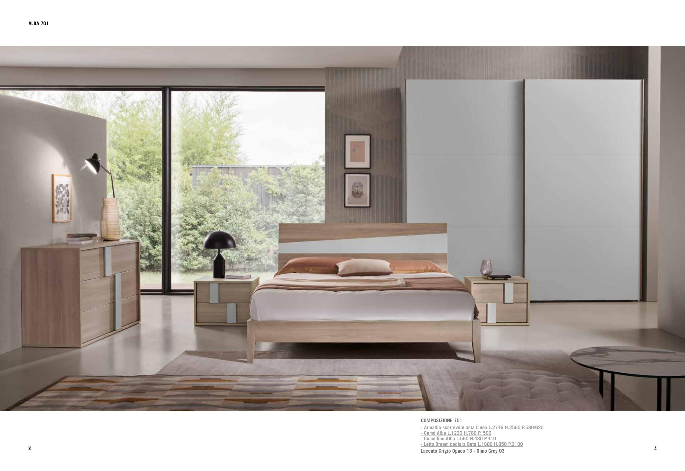 Camera da letto Albamobili